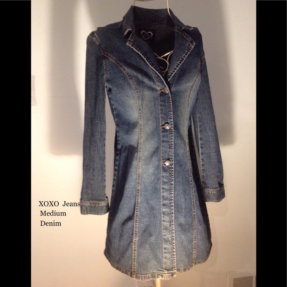 Denim dress